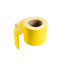Aluminium Oxide abrasive paper roll with Yellow or White front color